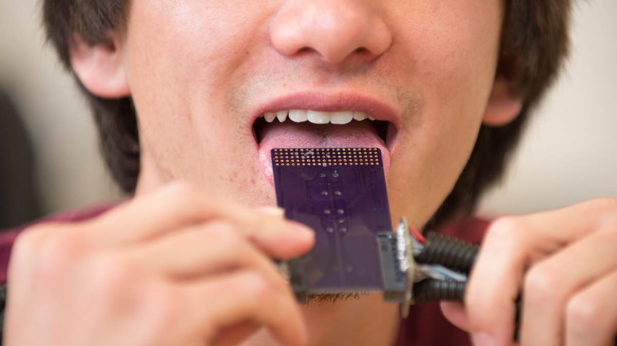 CSU researchers are testing the nerves on the tongue to see which are best at detecting the electrical impulses necessary for the device to work.